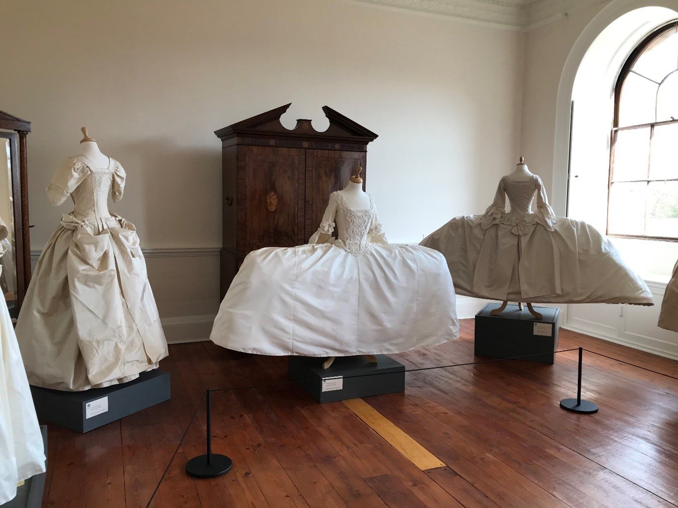 ‘A Dress Fit for A King’ exhibition protected by Absolute Freestanding Barriers at Berrington Hall, Herefordshire, UK. ‘A Dress Fit for A King’ exhibition protected by Absolute Freestanding Barriers at Berrington Hall, Herefordshire, UK.