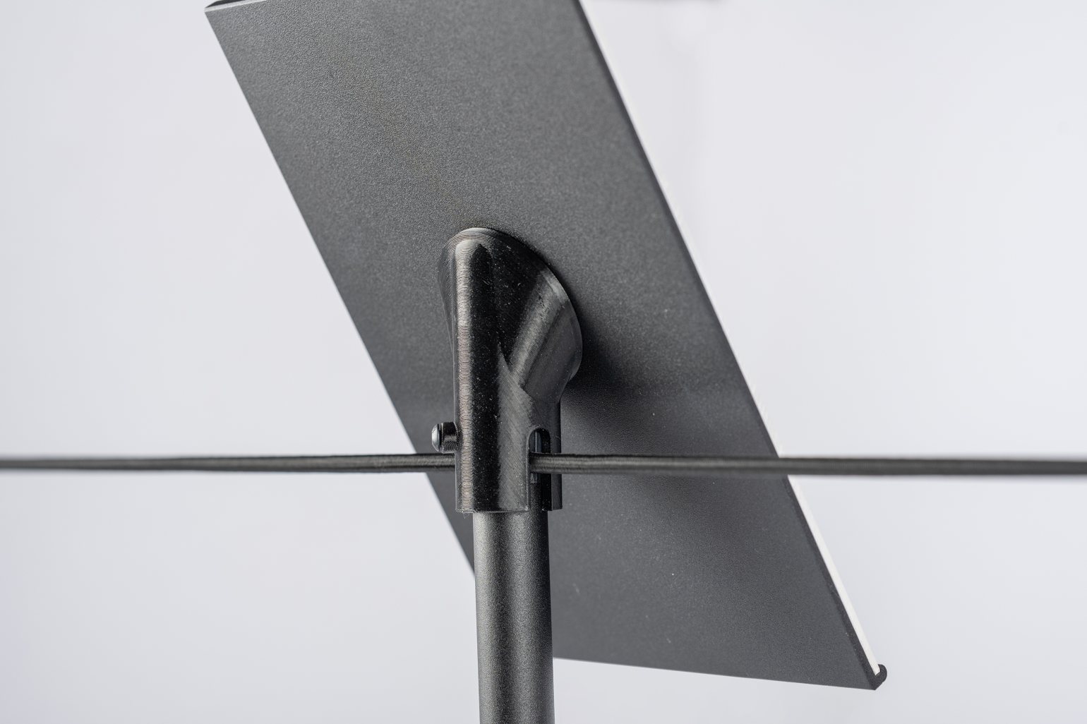 Absolute Museum Barrier and Cord with Signage Adaptor and Label Plate