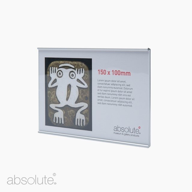 Label Holder - Absolute Museum & Gallery Products