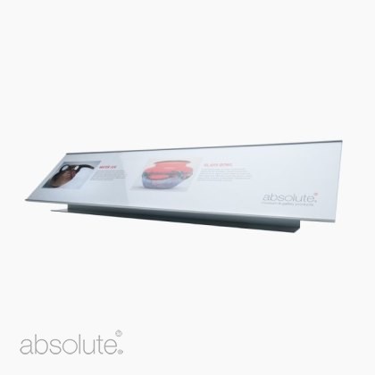 Display Case Label Holder Display Case Label Holder