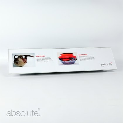 Display Case Label Holder