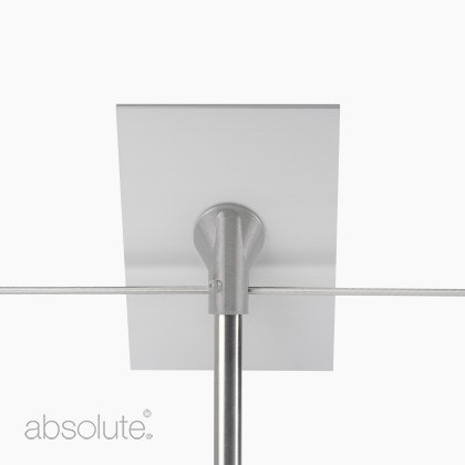 Signage Adaptor for 20mm Barriers (100, 150 & 210mm Labels) Signage Adaptor for 20mm Barriers (100, 150 & 210mm Labels)