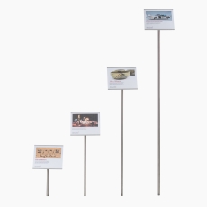 Pinnacle Label Holder Plinth Mounted Pinnacle Label Holder Plinth Mounted
