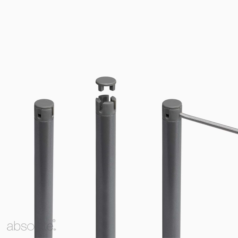 Freestanding Stanchion Barrier (400mm) - Absolute Museum & Gallery