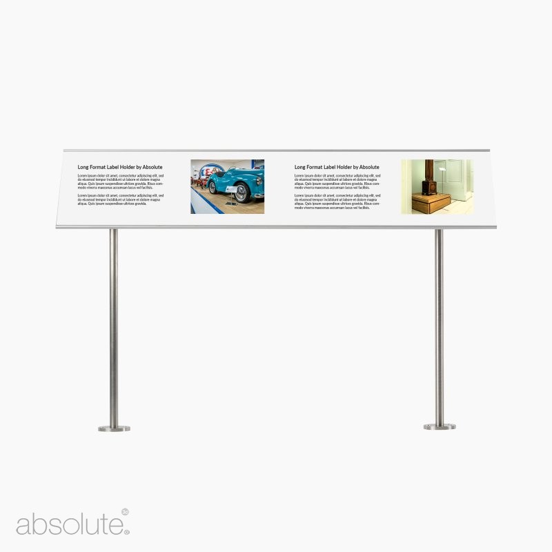 Pinnacle Label Holder Long Format