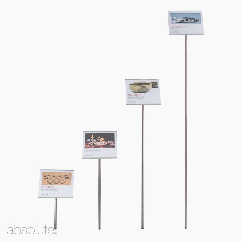 Pinnacle Label Holder  Floor Socket