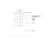 Drawing explaining the installation of the Floor Socket Q Barrier into a floor surface.