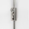Close-up of a Ryman barrel fixed to a stainless steel rod.