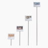 Pinnacle Label Holder  Floor Socket