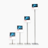 Absolute Museum & Gallery Products Pinnacle Label Holder Freestanding